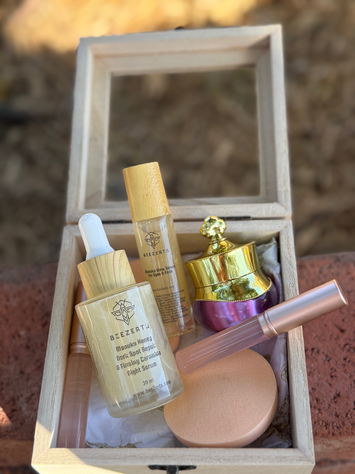 Nighttime serum kit