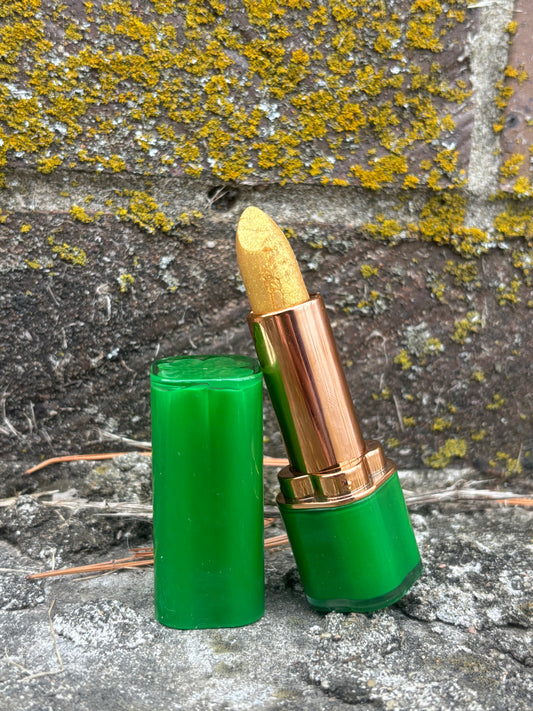 Gold Shimmer Lipstick