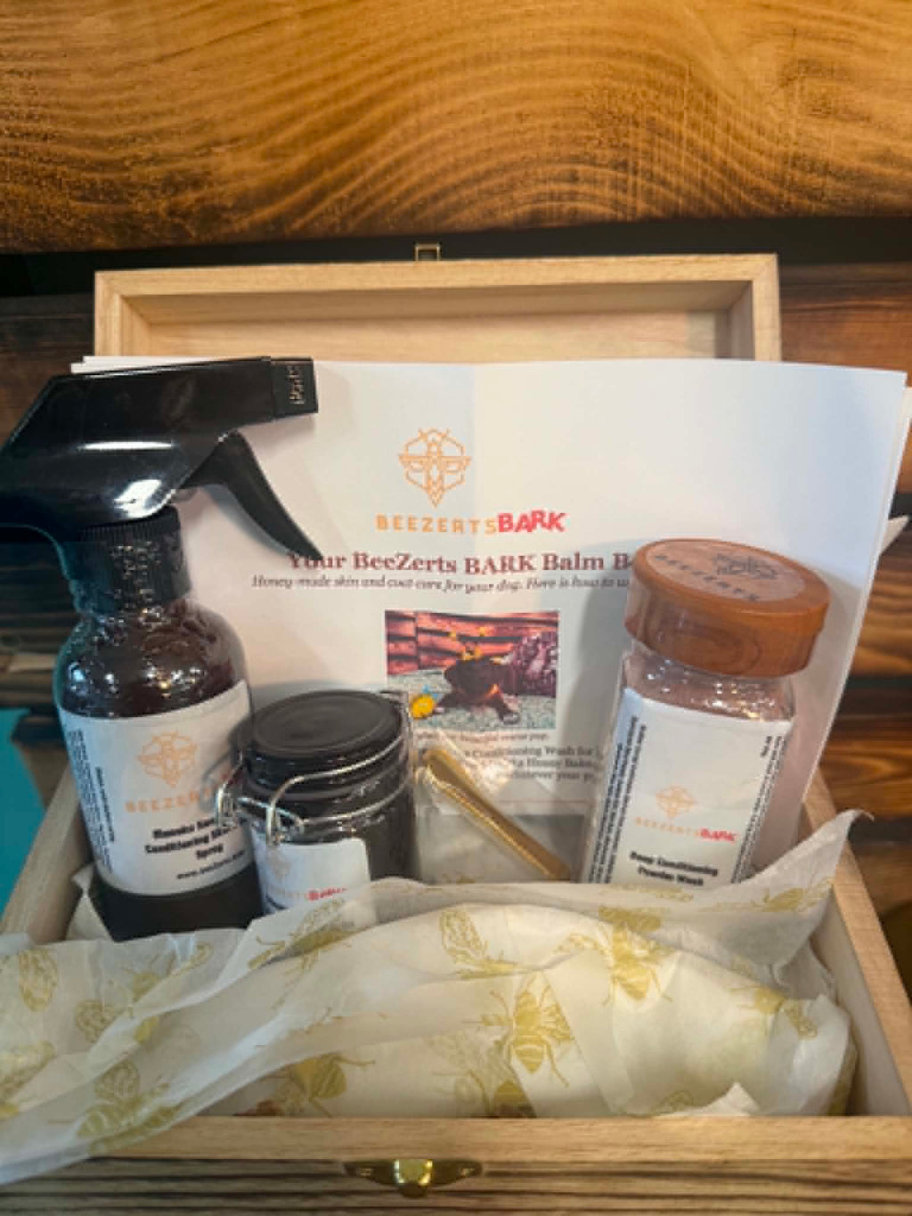 Manuka Honey Canine Skin Care Boxed Set
