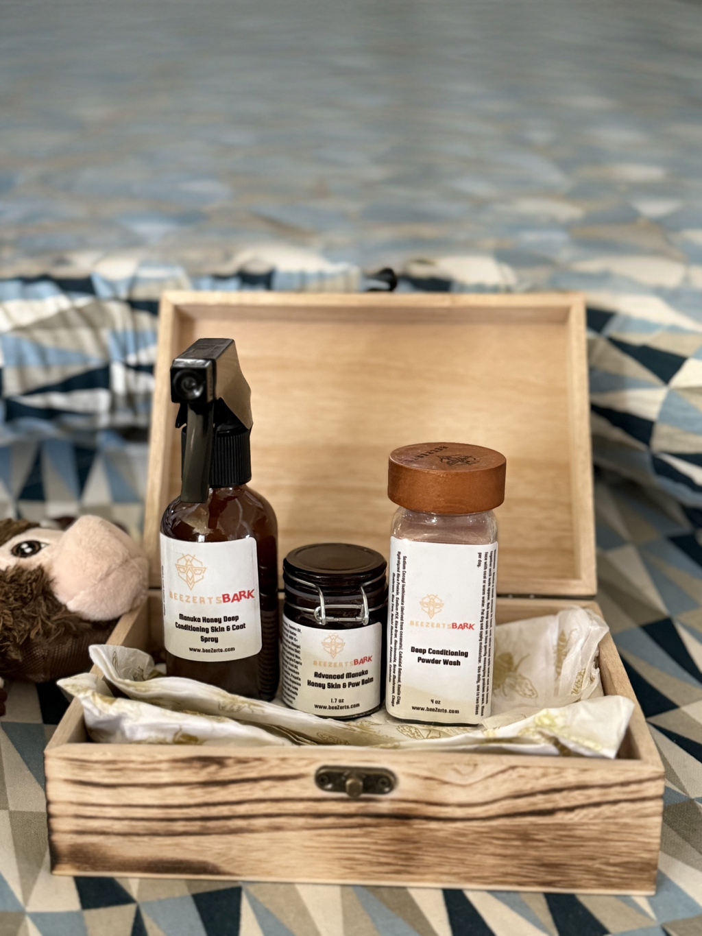Manuka Honey Canine Skin Care Boxed Set