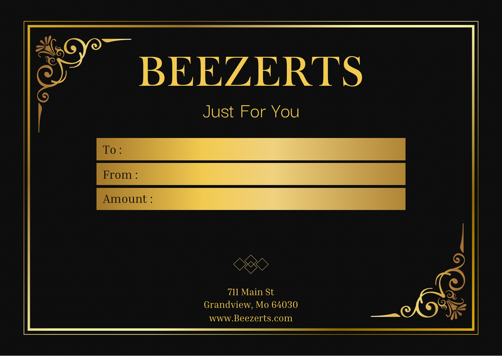 Beezerts Gift Card