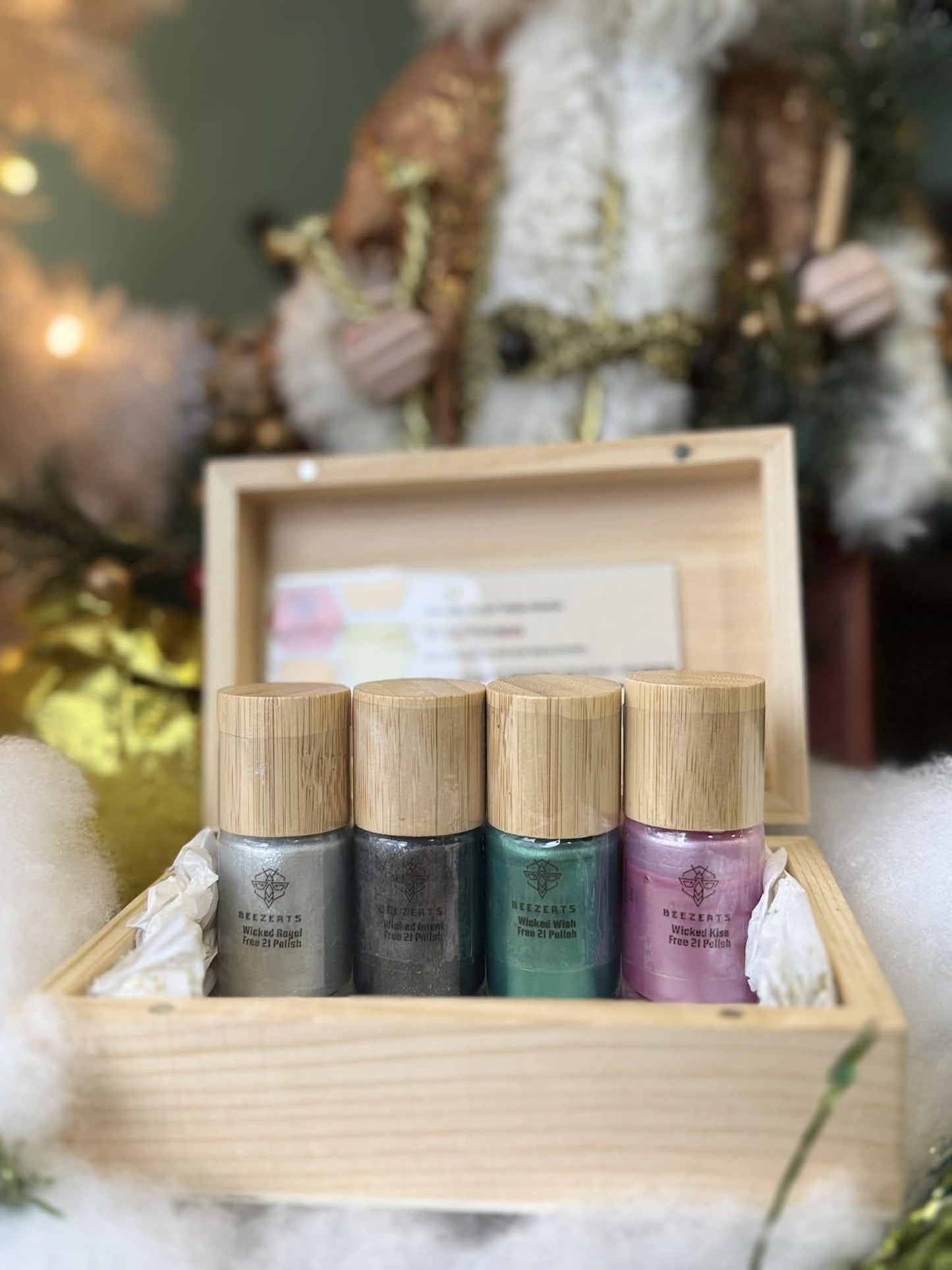BeeZerts Free 21 – Wicked Holiday Nail Color Collection *[FREE: Mini Luxe Nail + Cuticle Oil] ENDS 12/24!*